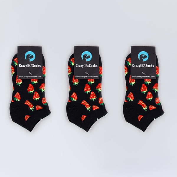 Schwarze Erdbeeren - 3er Packung