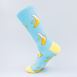 Blaue Banane Socken