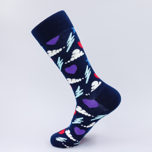 Blitz & Wolken & Herzen & Sterne Socken