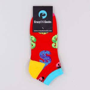 Farbige Dollarzeichen Socken