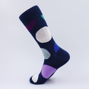 Grosse Punkte Socken