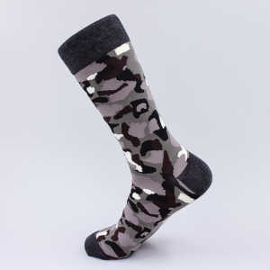 Grün & Grau & Schwarze Camouflage Socken