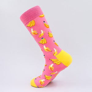 Rosa Banane Socken