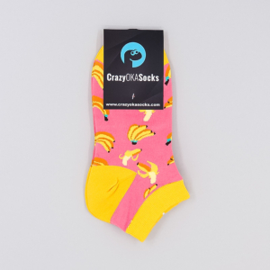 Rosa Bananen Socken