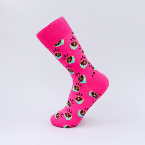 Rosa Limetten Socken
