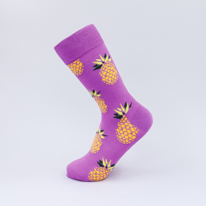Violette Ananas Socken